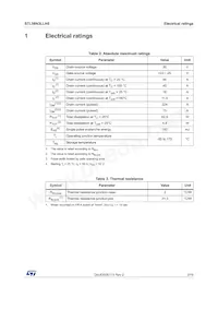 STL58N3LLH5 Datasheet Page 3