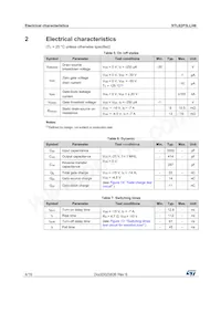 STL62P3LLH6 Datasheet Page 4
