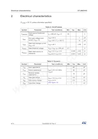 STL6N2VH5 Datasheet Page 4