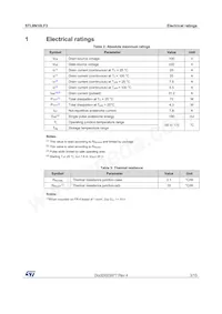 STL8N10LF3 Datasheet Page 3