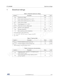 STL9N60M2 Datasheet Page 3