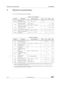 STN3N45K3 Datasheet Page 4