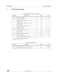 STP105N3LL Datasheet Page 3