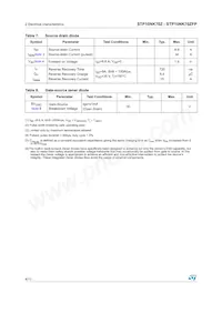 STP10NK70Z Datasheet Page 4