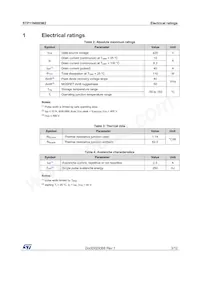 STP11N60DM2數據表 頁面 3