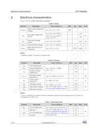 STP11N60DM2 Datasheet Page 4