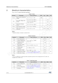 STP11N60DM2 Datenblatt Seite 4