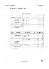 STP12N50M2 Datasheet Page 4