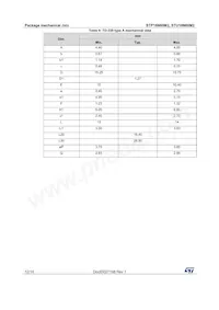 STP16N60M2 Datasheet Page 12