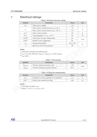 STP18N60DM2 Datasheet Page 3