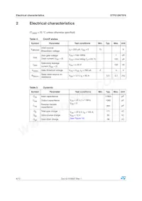 STP210N75F6 Datasheet Page 4