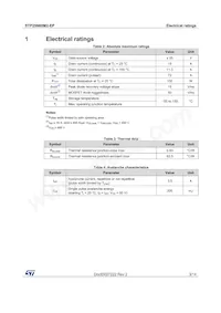 STP25N60M2-EP Datasheet Page 3