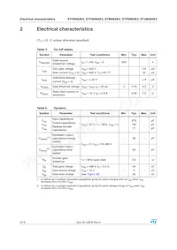 STP6N62K3 Datasheet Page 4