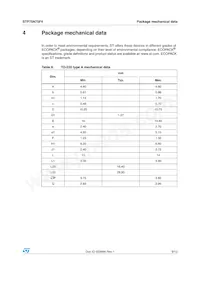 STP75N75F4 Datasheet Page 9