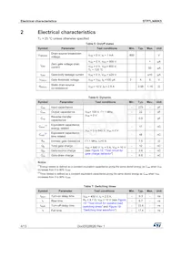 STP7LN80K5 Datasheet Page 4