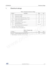 STR2N2VH5 Datasheet Page 3