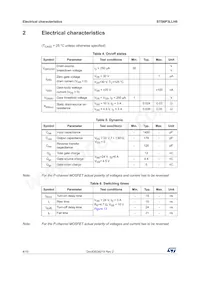 STS6P3LLH6 Datasheet Pagina 4