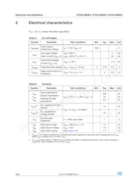STU2LN60K3 Datasheet Page 4