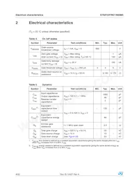 STW21N65M5 Datasheet Page 4