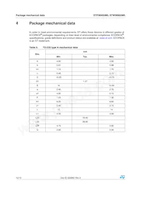 STW36N55M5 Datasheet Page 10