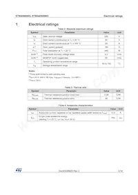 STW40N90K5 Datasheet Page 3