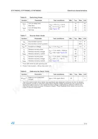 STW7N95K3 Datasheet Page 5