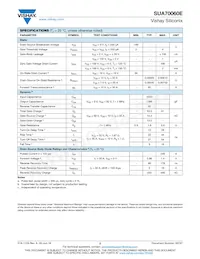 SUA70060E-E3 Datasheet Page 2