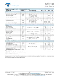 SUM90142E-GE3 Datasheet Page 2