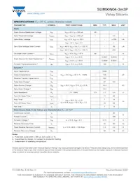 SUM90N04-3M3P-E3 Datasheet Page 2