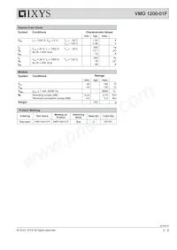VMO1200-01F Datasheet Pagina 2