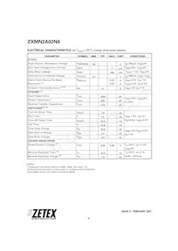 ZXMN2A02N8TA Datasheet Pagina 4