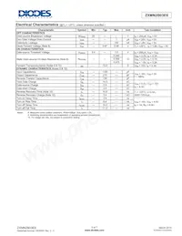 ZXMN2B03E6TA Datasheet Page 3