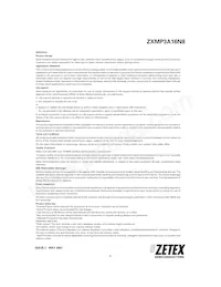 ZXMP3A16N8TA數據表 頁面 7