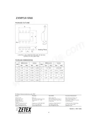 ZXMP3A16N8TA數據表 頁面 8