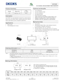 2N7002E-7-F Datasheet Cover