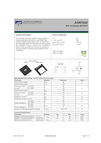 AON7280 Datasheet Cover