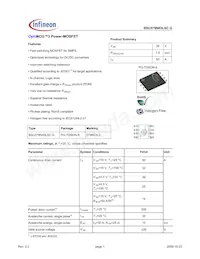 BSC079N03LSCGATMA1數據表 封面