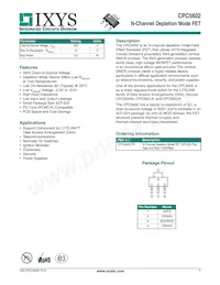 CPC5602CTR Datasheet Cover