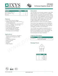 CPC5603CTR Datasheet Cover