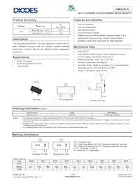 DMG3413L-7 Datasheet Cover