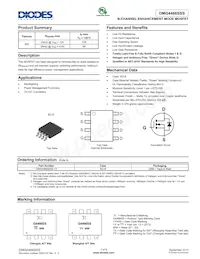 DMG4466SSS-13 Datasheet Cover