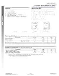 DMG4800LFG-7 Datasheet Cover