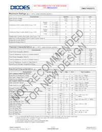 DMG7408SFG-7 Datasheet Page 2