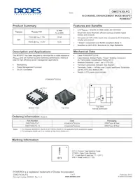DMG7430LFG-7 Datasheet Cover