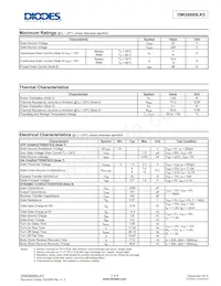DMG8880LK3-13 Datasheet Pagina 2
