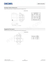DMN1016UCB6-7 Datasheet Pagina 6