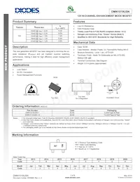 DMN1019USN-13 Datasheet Cover