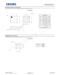 DMN1054UCB4-7 Datasheet Pagina 6