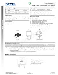 DMN10H099SK3-13 Datasheet Cover
