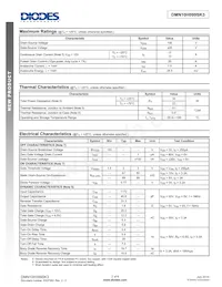 DMN10H099SK3-13 Datasheet Page 2